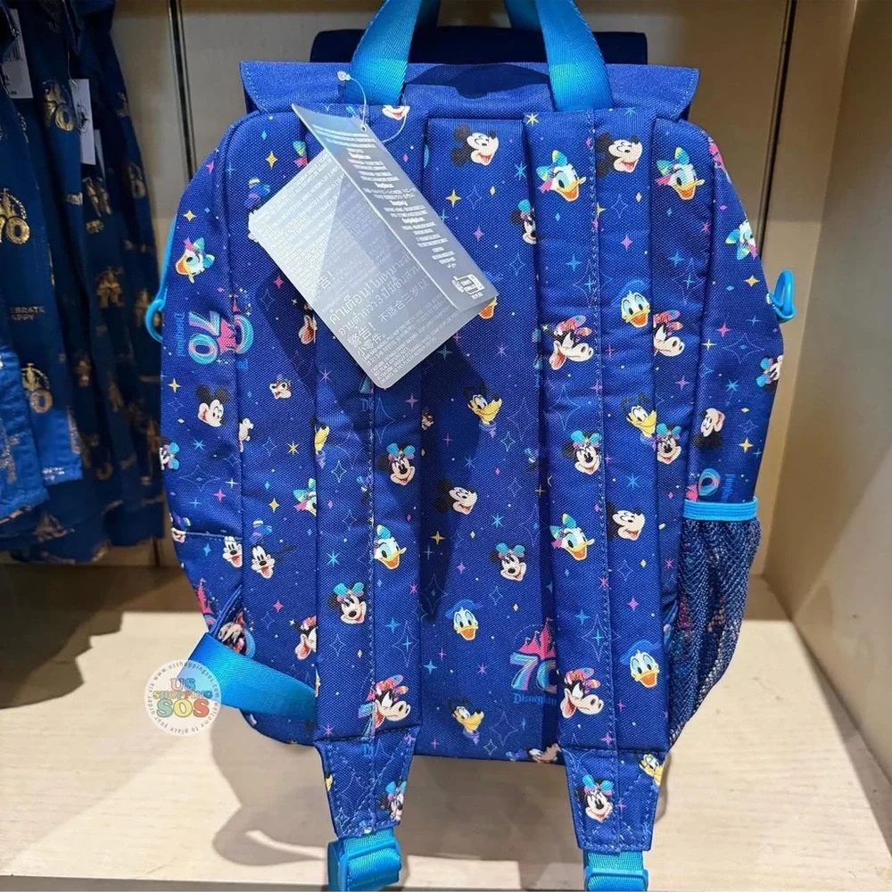 Disney Disneyland Resort 70th Anniversary Character Backpack